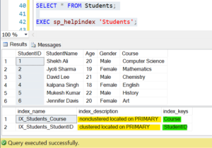 Sql Server Indexing Clustered Vs Non Clustered Index Explained Shekh