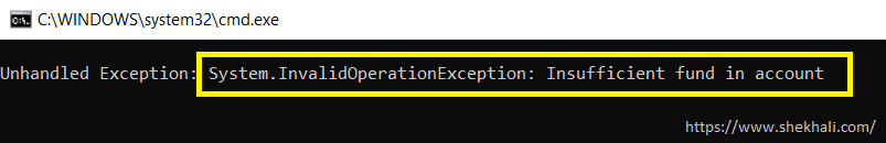 C# Exceptions Tutorial - The EECS Blog