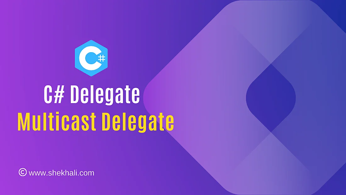 C# — Delegate. Simply a “Delegate” is a type-safe…